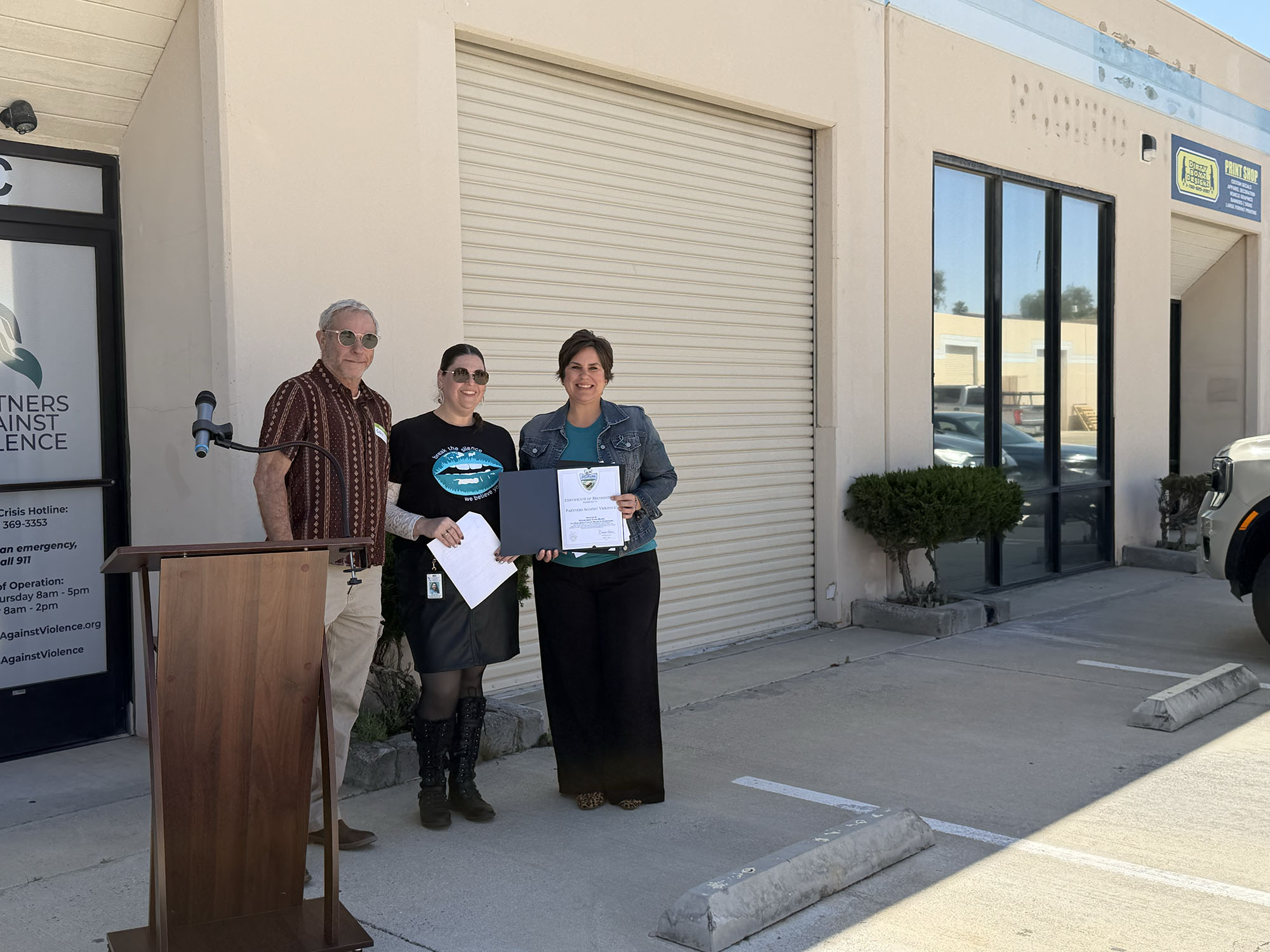 Partners Against Violence highlights concerns about sexual violence survivor support and funding