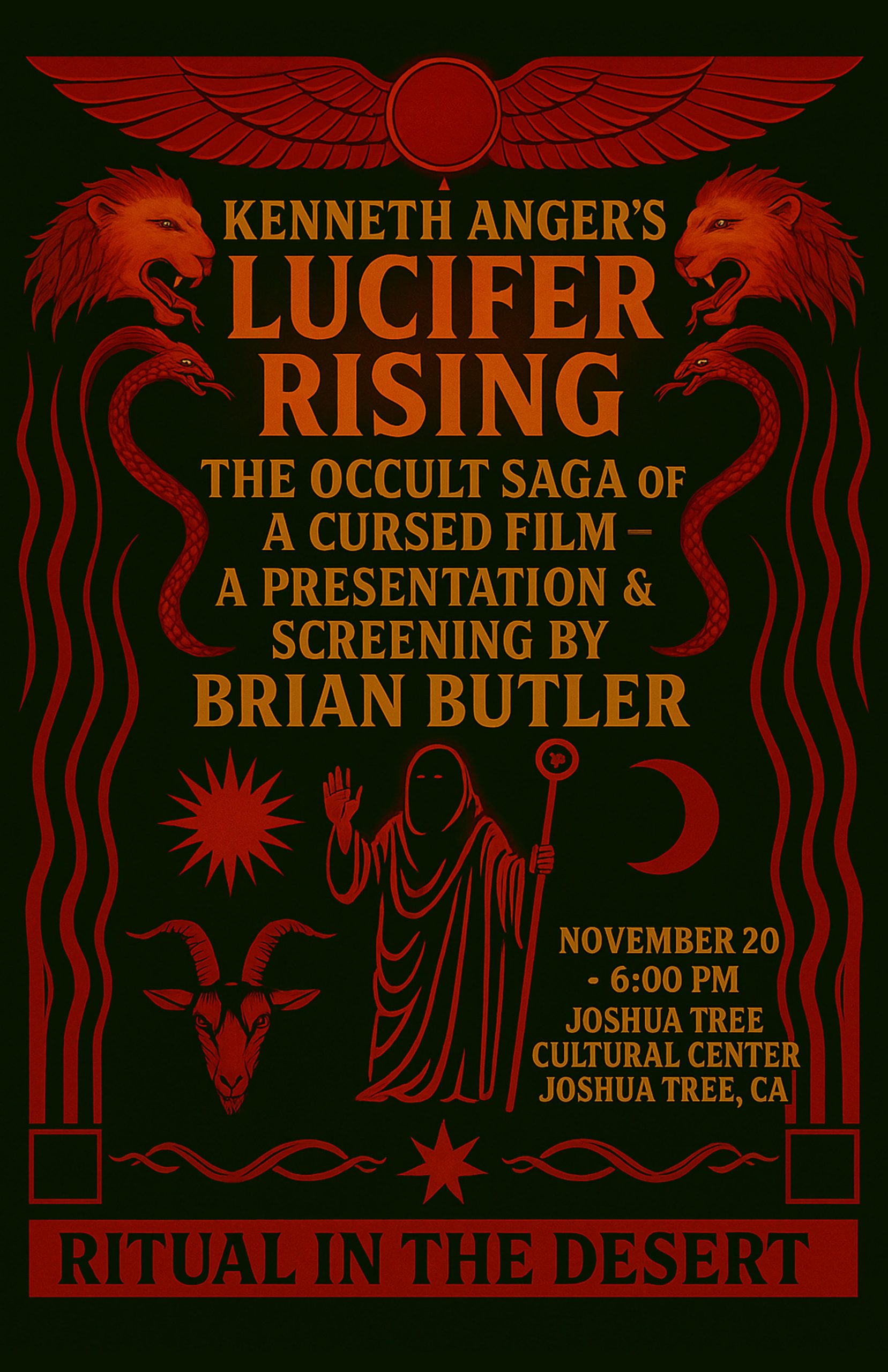 Lucifer Rises Lucifer Rising: The Occult Saga of a Cursed Film screens this Thursday ...