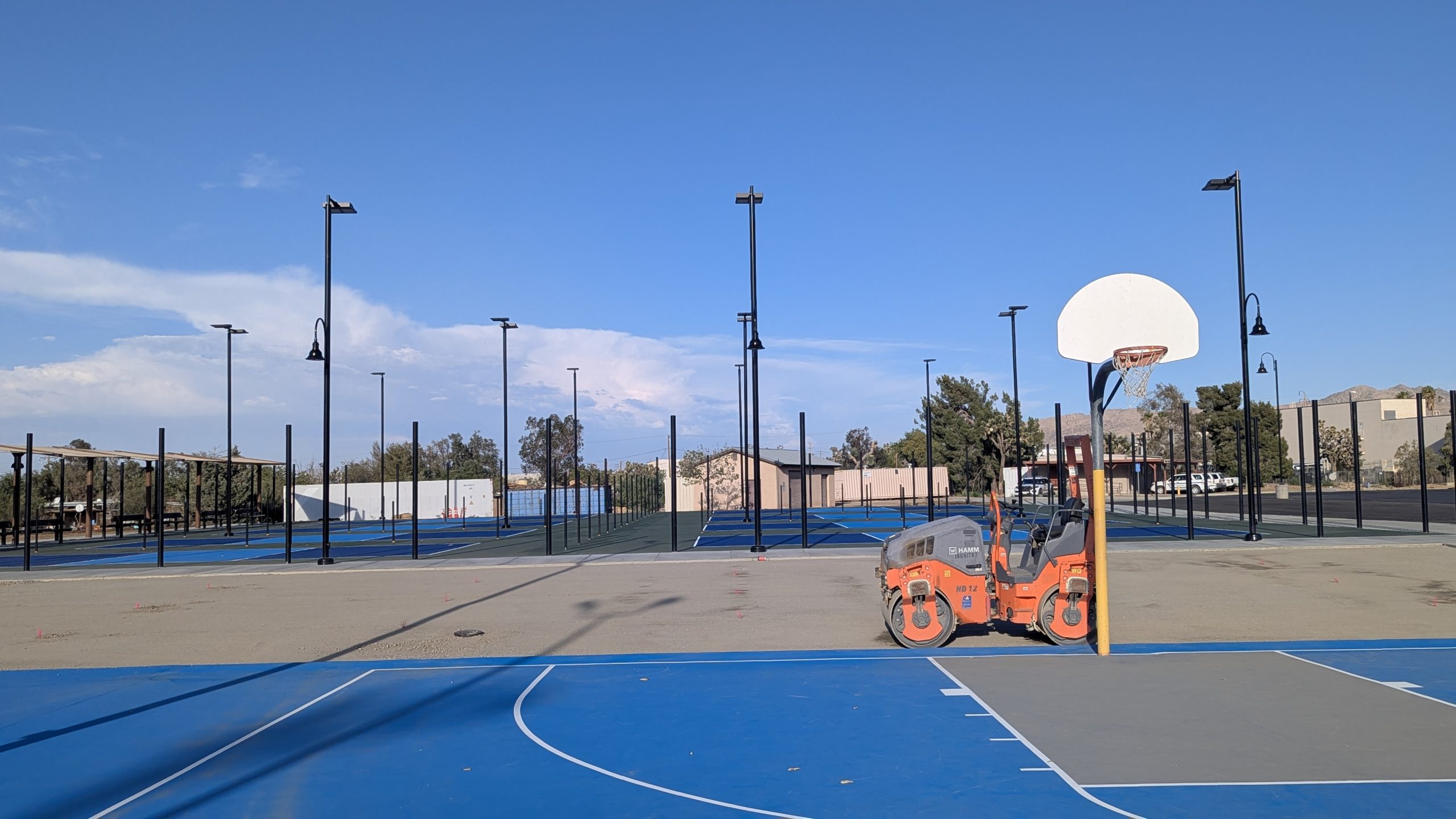 Yucca Valley pickleball courts painted, Town beautification and monument sign planning progresses